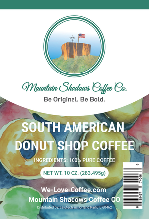 South American Donut Shop Coffee